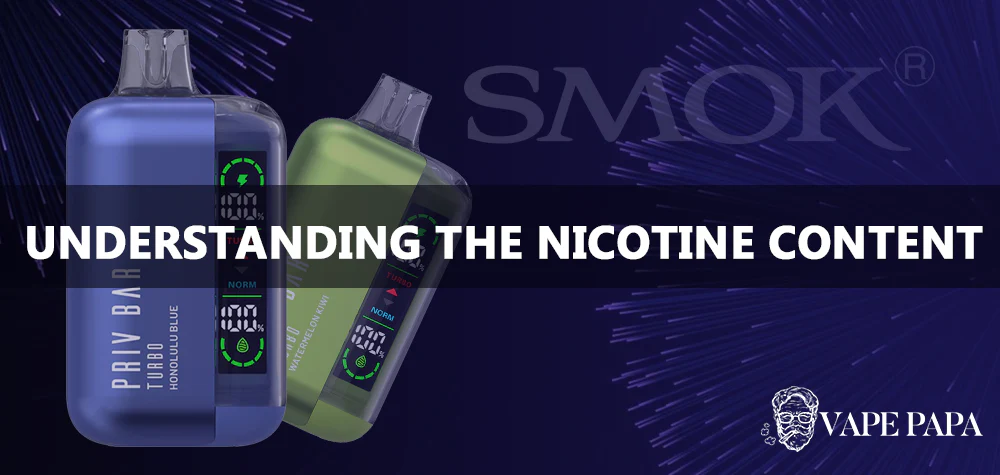 Deciphering Nicotine Levels in the Smok Priv Turbo Vape